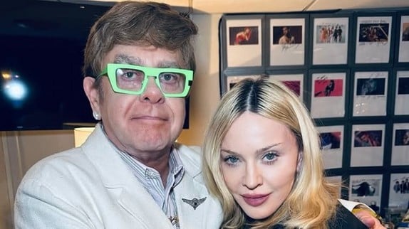 réconciliés, Madonna et Elton John bientôt en duo ? Ils répondent !