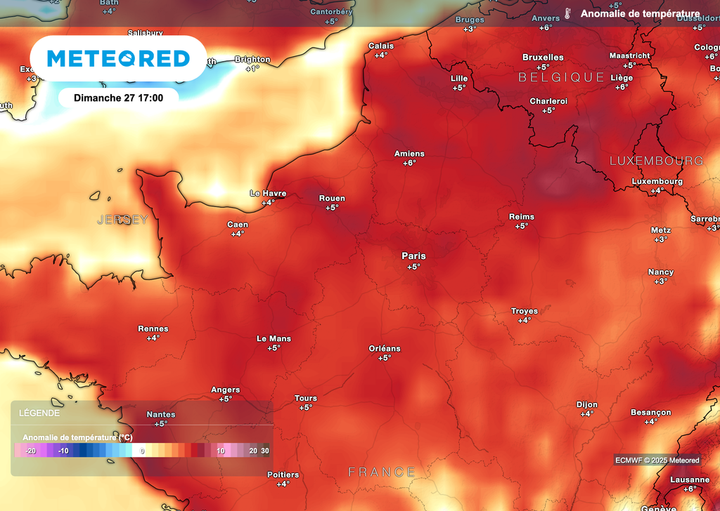 Petit air d'été attendu sur la région parisienne la semaine prochaine.