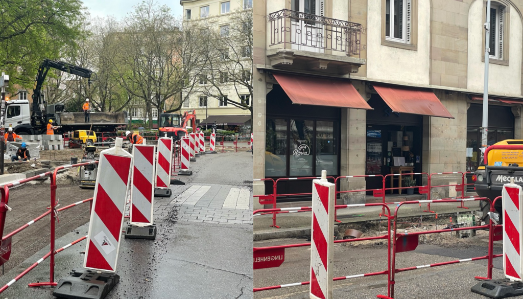 à Strasbourg, les travaux plombent le quotidien de commerçant(e)s