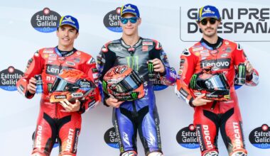 La grille de départ du GP d'Espagne MotoGP
