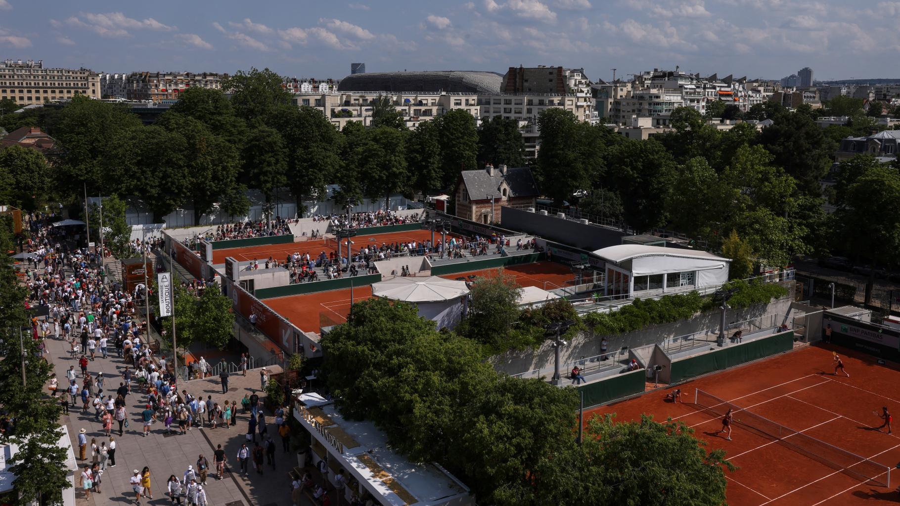 cet été, il sera possible de jouer sur les courts du tournoi parisien