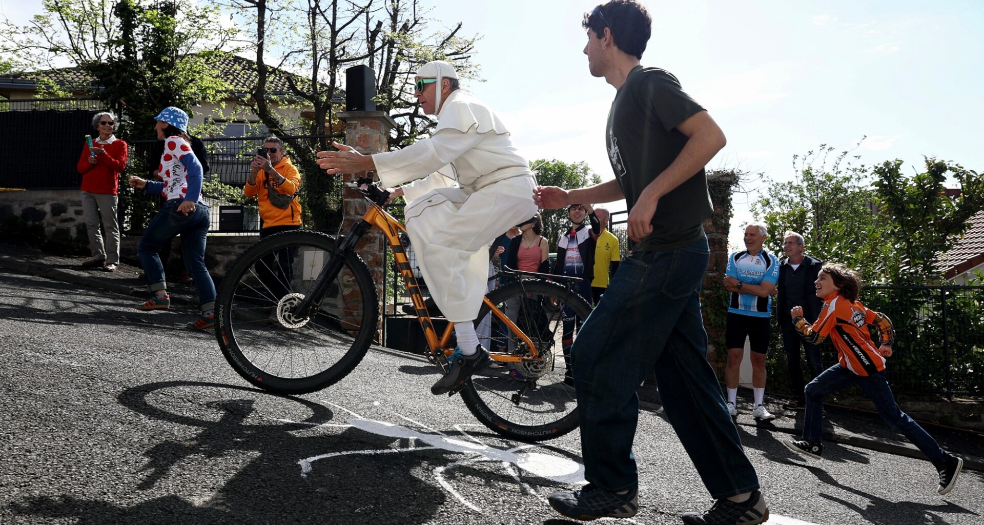 150 courageux à l'arrivée de la course "la plus courte au monde"