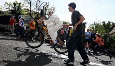 150 courageux à l'arrivée de la course "la plus courte au monde"