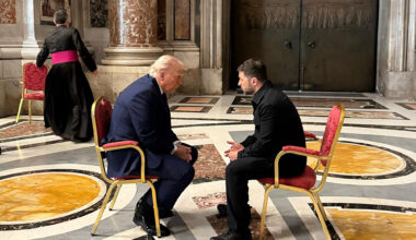 Zelensky salue une réunion "symbolique" et potentiellement "historique" avec Donald Trump