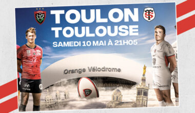 RTL2 Marseille vous invite au match RC Toulon vs Le stade Toulousain Samedi 10 Mai 21h05 à l'Orange Vélodrome