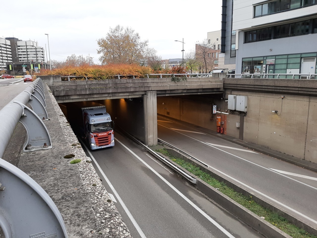 le tunnel de l'Etoile fermé à partir de ce lundi soir à cause de travaux