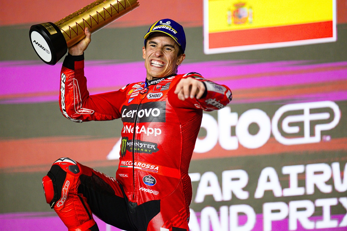 Marc Márquez quitte Losail en tête du Championnat du Monde de MotoGP.