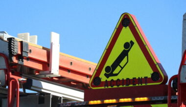 un accident entraîne d'importants bouchons en pleine heure de pointe
