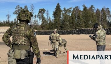 Face à la Russie, l’Estonie est déjà sur le pied de guerre - Mediapart