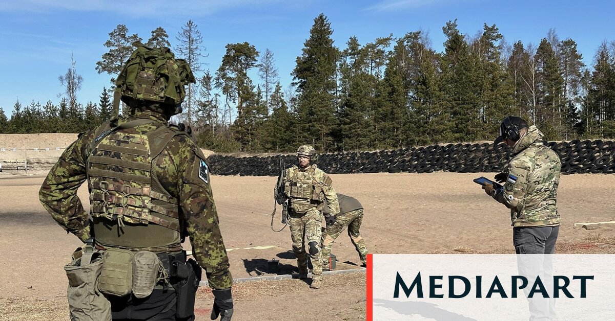 Face à la Russie, l’Estonie est déjà sur le pied de guerre - Mediapart