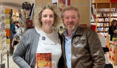 « Je crée ma propre famille en écrivant des livres » : R.J. Ellory, le roi du polar, donne le nom d’une libraire orléanaise à l’un de ses personnages