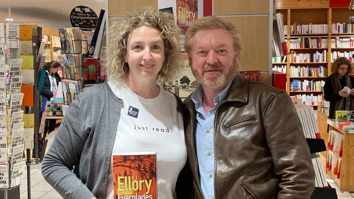 « Je crée ma propre famille en écrivant des livres » : R.J. Ellory, le roi du polar, donne le nom d’une libraire orléanaise à l’un de ses personnages