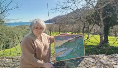 L'actrice Elisabeth Margoni raconte comment l'abbaye de Paimpol a inspiré les tableaux de sa mère