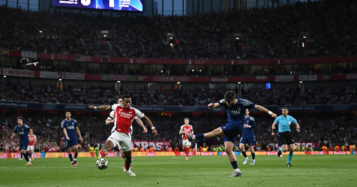 Arsenal-PSG : les Ultras parisiens envahissent Londres, Wenger en guest-star et le héros Dembélé... le choc en images - Le Figaro