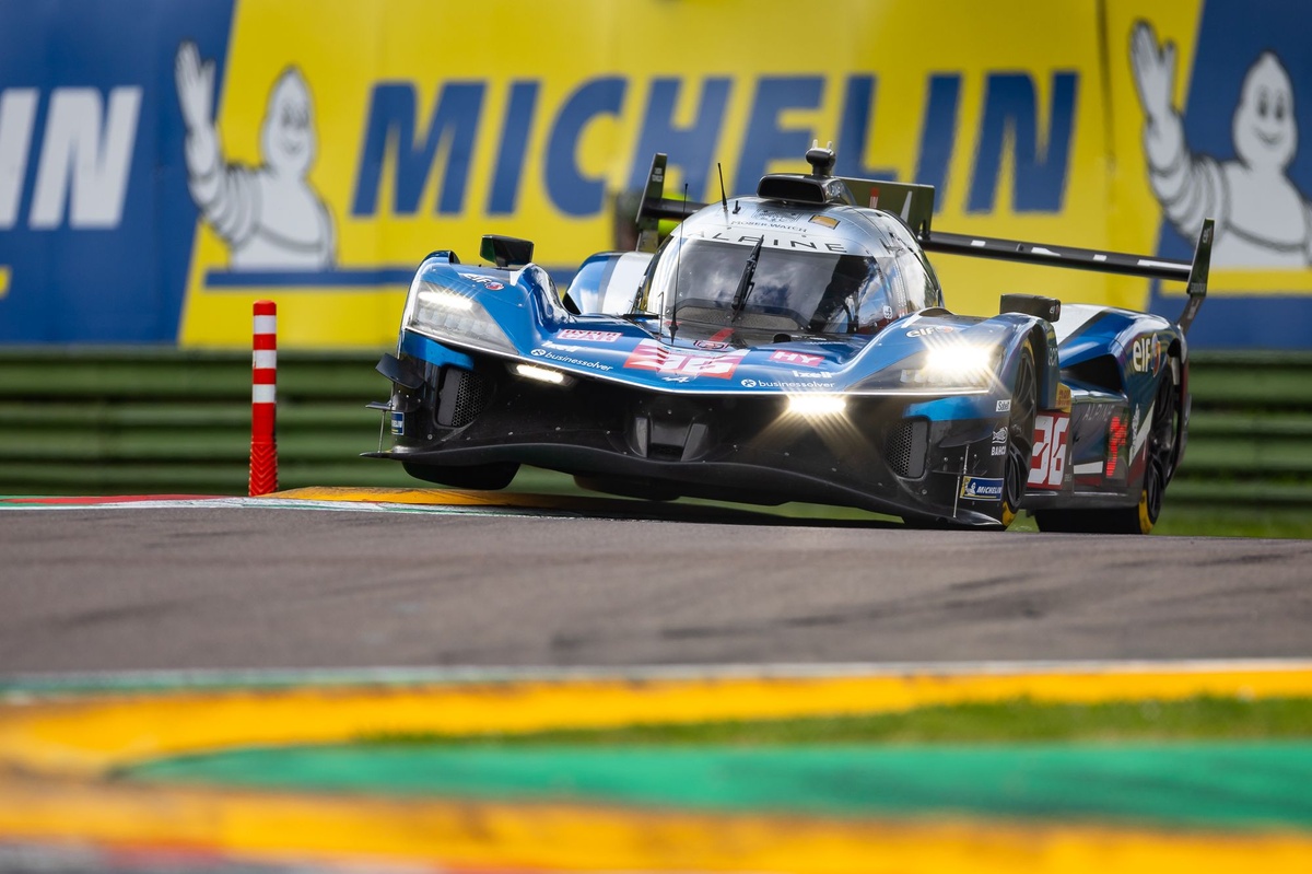 Alpine en net progrès à deux mois des 24H du Mans