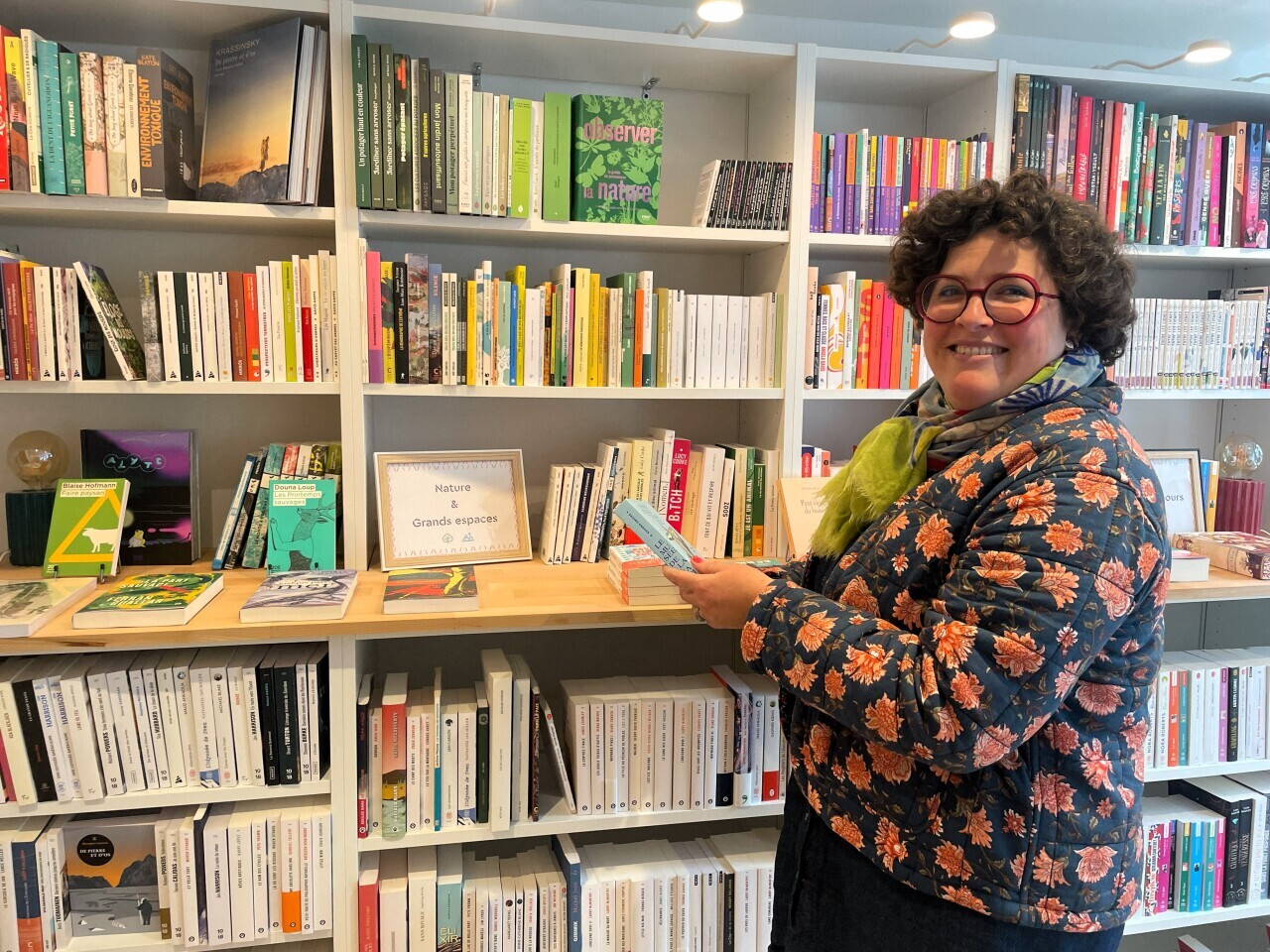 Bernay. Passionnée de livres depuis toujours, Gwenaëlle Cariou ouvre sa librairie
