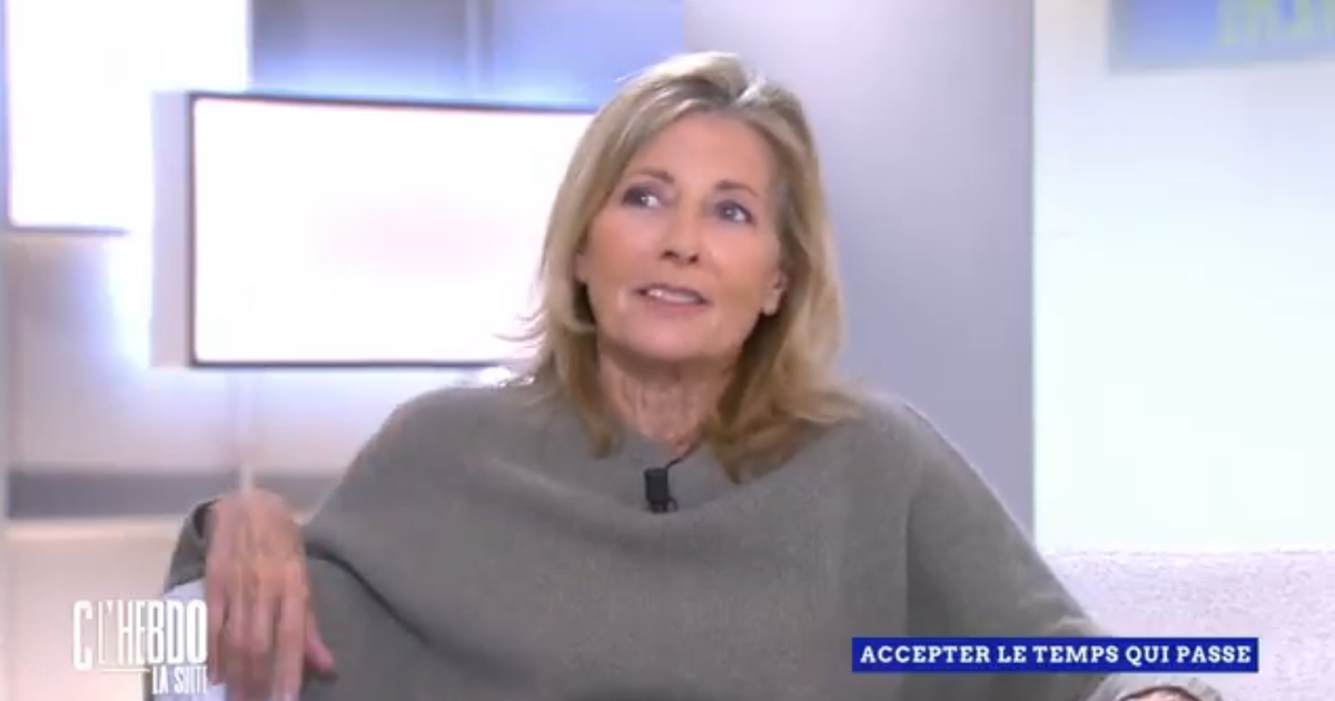 Claire Chazal se livre sur son âge et le temps qui passe