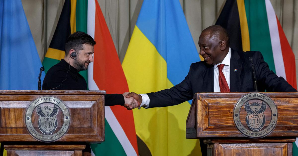 En Afrique du Sud, la “percée diplomatique” de Volodymyr Zelensky