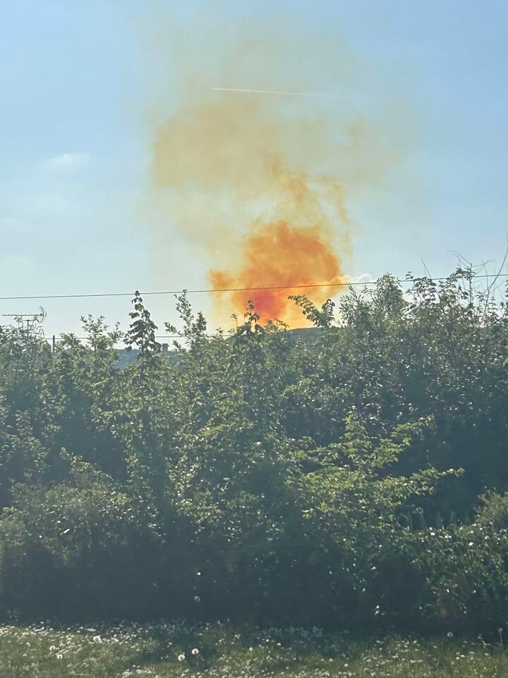 De la fumée orange s'est échappée de LAT Nitrogen au Grand-Quevilly : que s'est-il passé ?