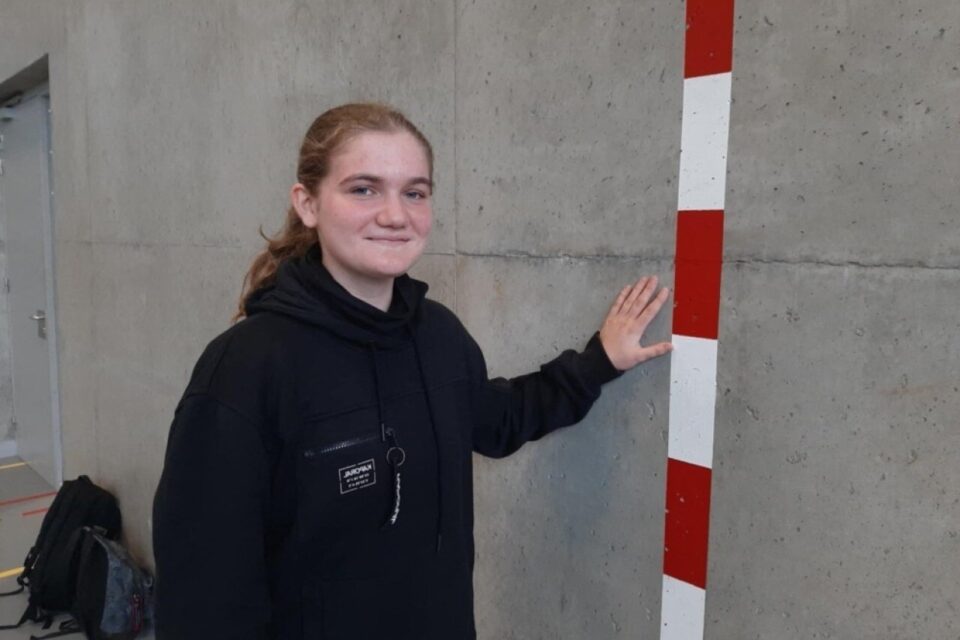 Charlotte Rose est étudiante à l'institut de soins infirmiers de Fougères.