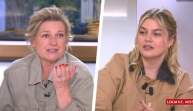 la bourde d’Anne-Elisabeth Lemoine face à Louane à l’approche de l’Eurovision