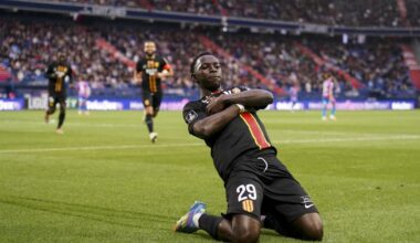 face à Caen, l’attaquant de Martigues se paie Kylian Mbappé en imitant sa célébration