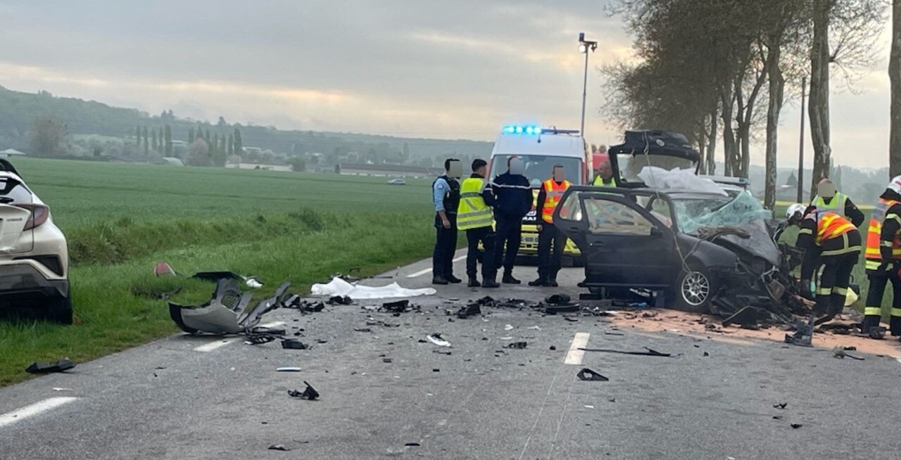 un blessé grave héliporté au CHU de Rouen