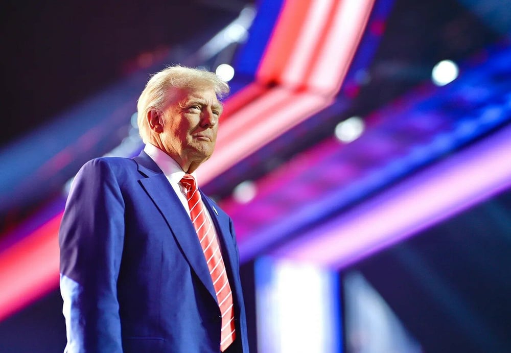 Le président Donald Trump