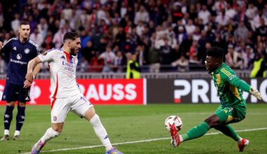 en vidéo, les deux buts qui permettent à l’OL de croire au dernier carré de la Ligue Europa