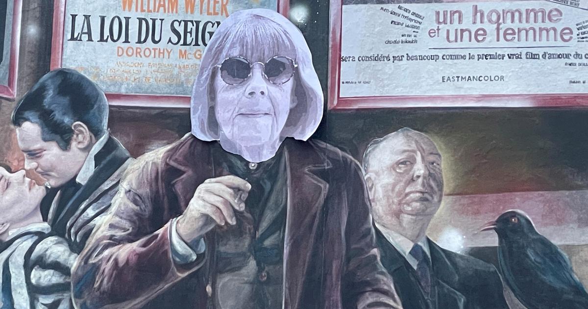 Sur une fresque à Cannes, un artiste engagé colle le visage de Gisèle Pelicot sur celui de Gérard Depardieu