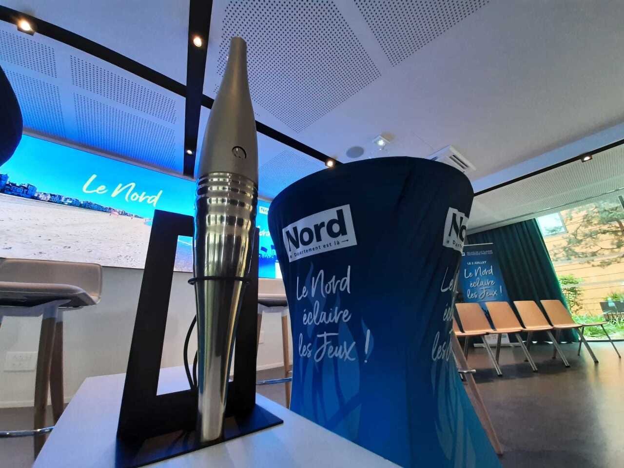 à Lille, une torche olympique mise aux enchères samedi