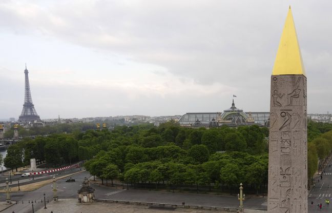 Des messages codés (et cachés) découverts en haut de l’obélisque de la Concorde