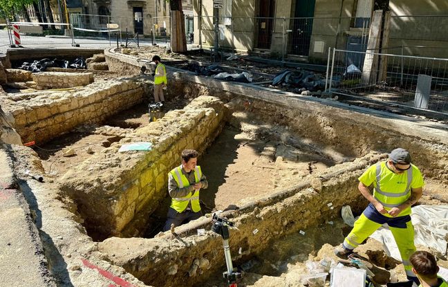 Une « fouille archéologique incroyable » en plein centre-ville avec 50 sarcophages découverts