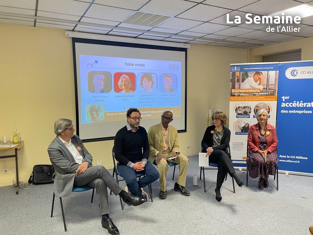 4 anciens chefs d'entreprise ont rejoint l'antenne de l'Allier de "60 000 rebonds". Ils y ont trouvé écoute et bienveillance auprès des bénévoles. - Laurence Torres