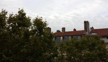 Un temps sec mais nuageux : la météo à Lyon ce samedi