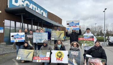 Nice. Une mobilisation devant ce Decathlon pour dénoncer "un business cruel"