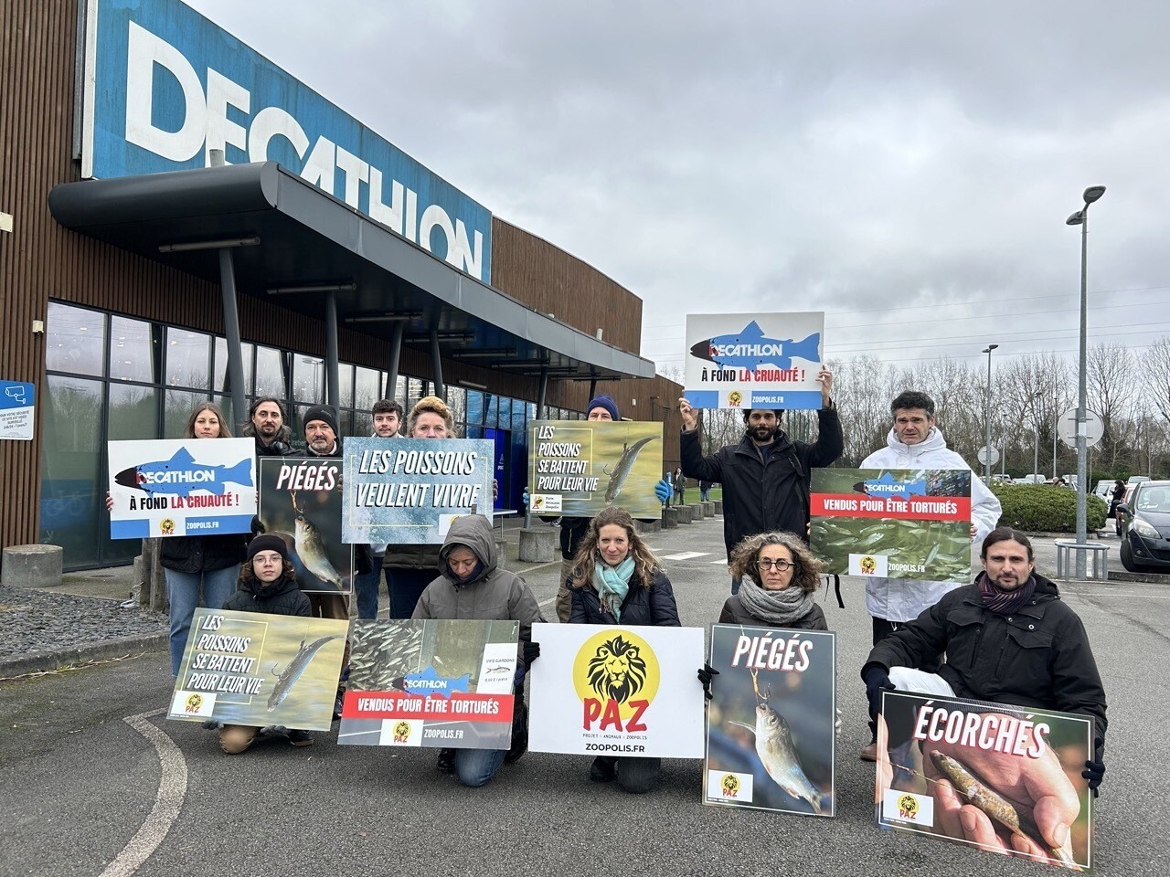 Nice. Une mobilisation devant ce Decathlon pour dénoncer "un business cruel"