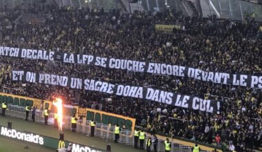 des banderoles insultantes à Nantes condamnées par le PSG, qui dénonce «un amalgame inacceptable»