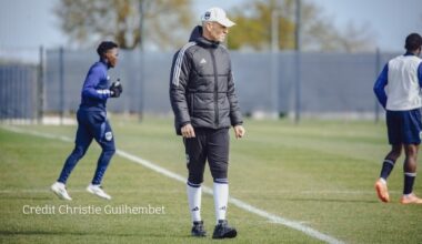 Girondins : une séance de travail dense avec Andy Carroll et Driss Trichard avant Saint-Malo