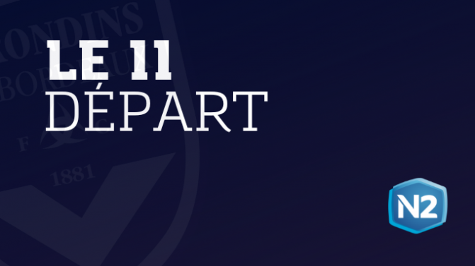 Bordeaux-La Roche VF : la composition d'équipe officielle des Girondins en 352