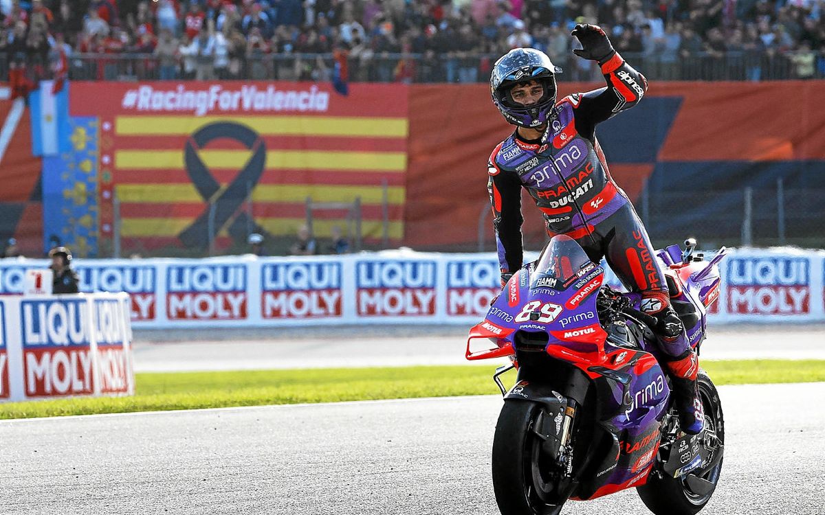 MotoGP : Jorge Martin est champion du monde !