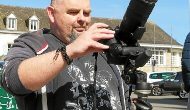À Saint-Pol de Léon, les photographes ont aussi cherché à capter l’éclipse solaire