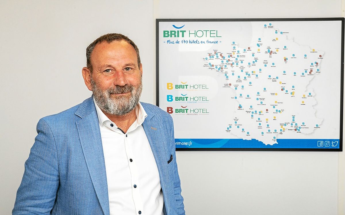 « Nous visons 220 hôtels en 2027 » : la chaîne bretonne Brit Hotel veut continuer à tisser sa toile