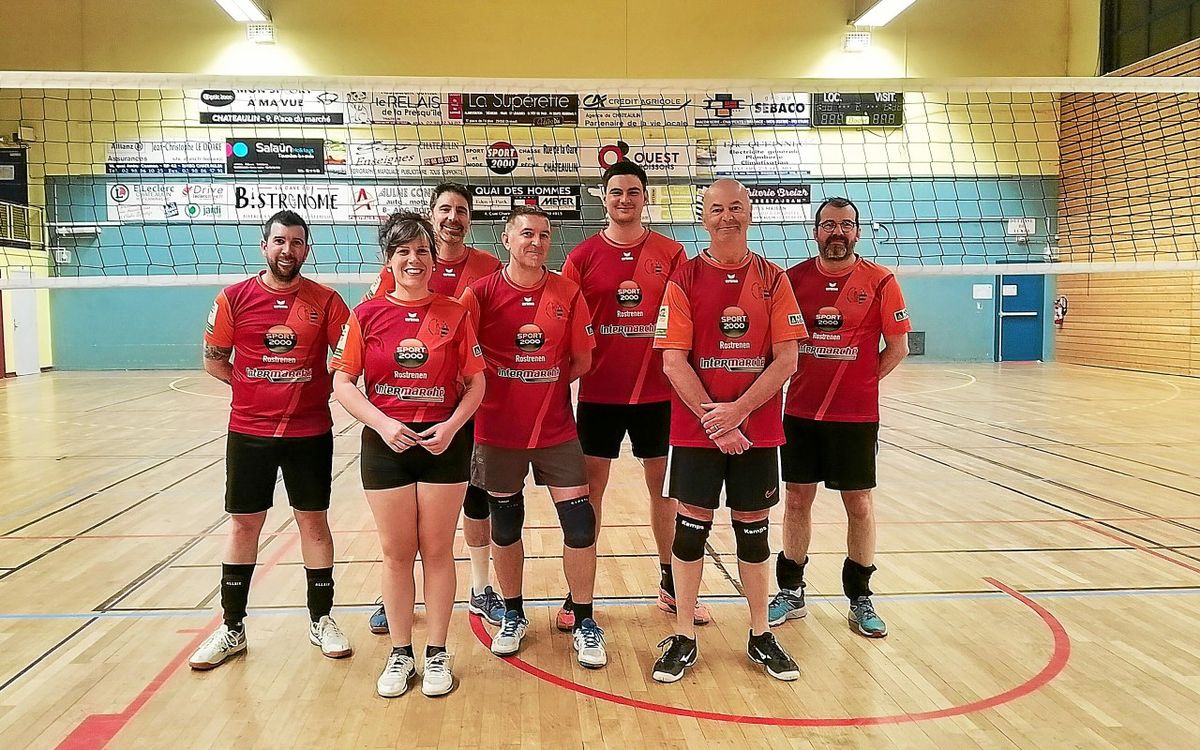 À Gourin, le club de volley-ball a fini sa saison