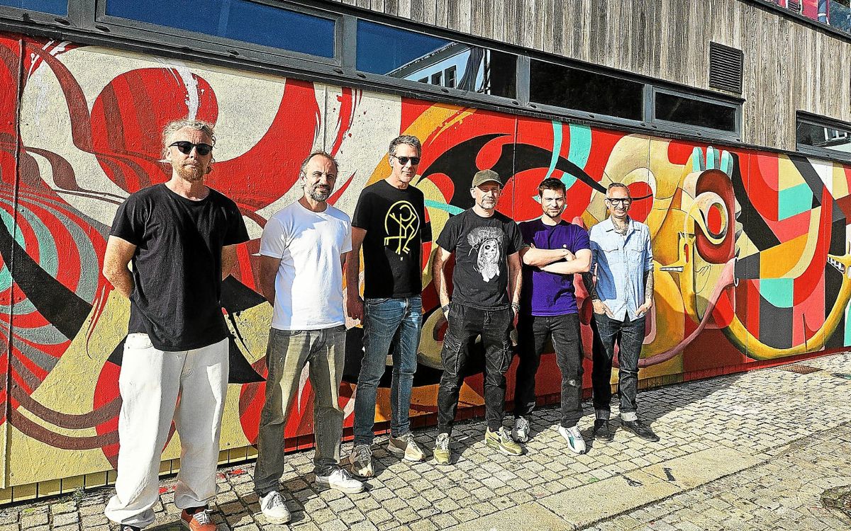 « On n’a reçu aucune critique négative » : sur le port de Vannes, une nouvelle fresque décore le mur de la capitainerie