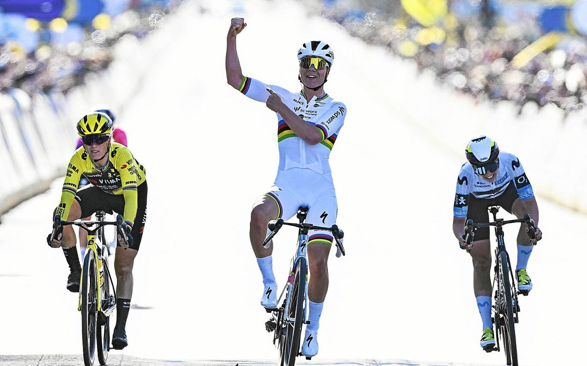 Tour des Flandres : Pauline Ferrand-Prévot battue au sprint par Lotte Kopecky