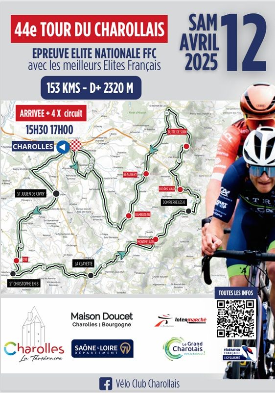 Tour du Charollais : Les engagés - Actualité