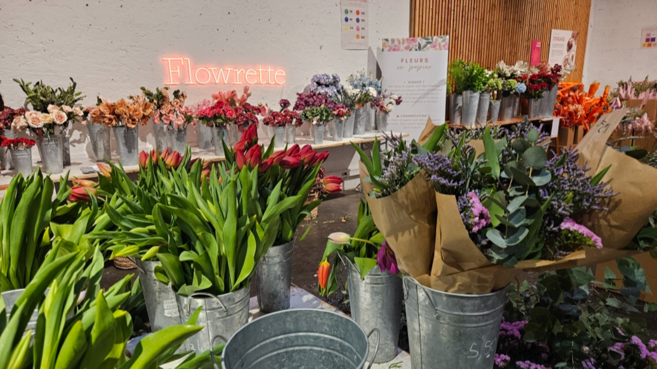 Un pop-up dédié aux fleurs s’installe à Lyon