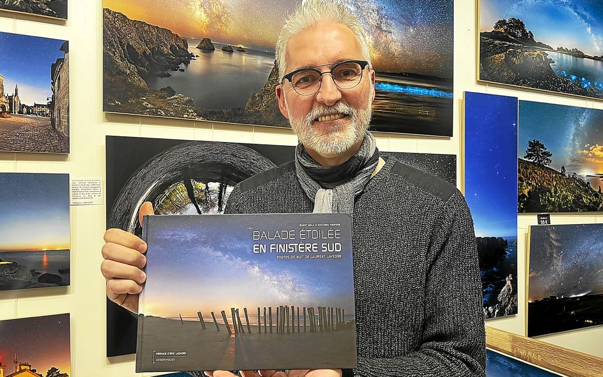« Il n’y a pas de trucage » : à Quimper, le photographe Laurent Laveder sublime le Sud-Finistère