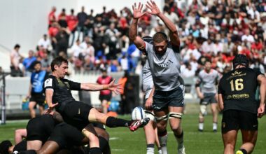 les duels dans le match Toulon-Toulouse